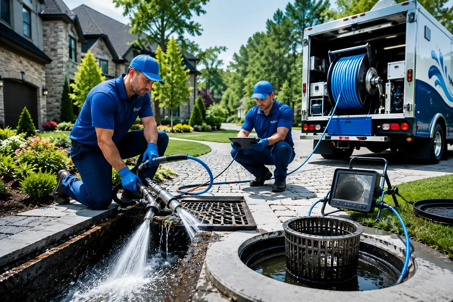 Local outdoor drain cleaning professionals in Montgomeryville, PA